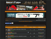 Tablet Screenshot of airsoft-forum.cz